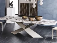 Tavolo Tyron keramik Cattelan italia in ceramica Fisso 