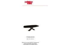 Tavolo Cattelan italia Tyron wood PREZZI OUTLET -36%