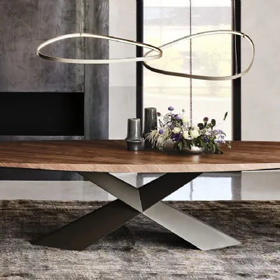 Scopri il tavolo in legno di Cattelan Italia a prezzo outlet! Lungo max 75 cm.