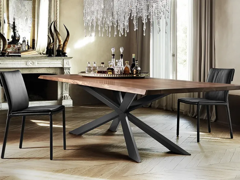 Tavolo in legno rettangolare Spyder  Cattelan italia a prezzo scontato