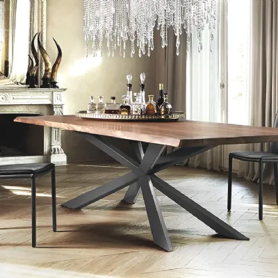 Tavolo in legno rettangolare Spyder  Cattelan italia a prezzo scontato