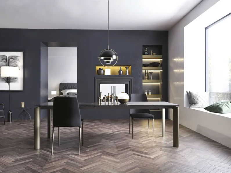Tavolo Circle ceramica Zamagna in ceramica Fisso scontato 93%