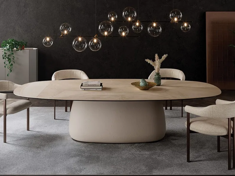 Tavolo fisso Botero keramik di Cattelan italia a prezzo riservato