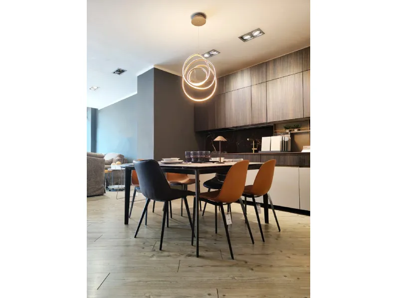 Tavolo quadrato in ceramica Boma di Calligaris in Offerta Outlet 