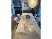 Tavolo rettangolare Tavolo 200x100 in gres atlantis  di Riflessi a prezzo riservato 