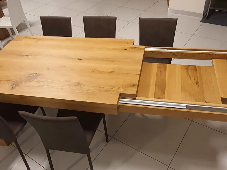 Tavolo rettangolare in legno Vivido 2 Conarte in Offerta Outlet