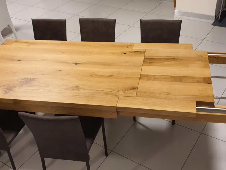 Tavolo rettangolare in legno Vivido 2 Conarte in Offerta Outlet