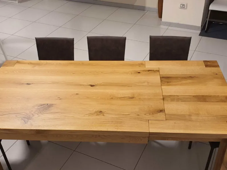 Tavolo rettangolare in legno Vivido 2 Conarte in Offerta Outlet