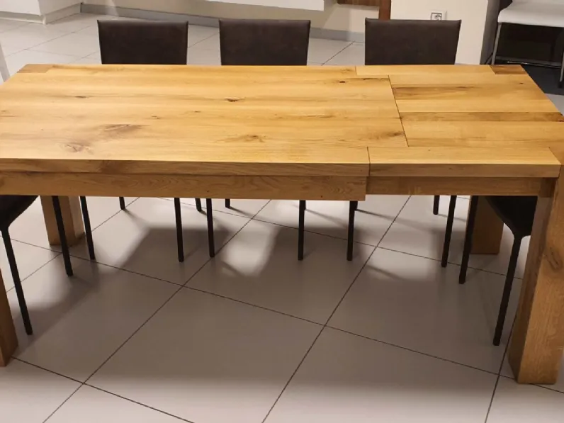 Tavolo rettangolare in legno Vivido 2 Conarte in Offerta Outlet