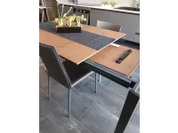 Tavolo rettangolare in laminato Eminence di Connubia in Offerta Outlet 