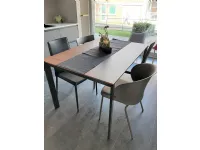 Tavolo rettangolare in laminato Eminence di Connubia in Offerta Outlet 