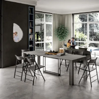 Tavolo Consolle micro Easyline in laminato Allungabile scontato 24%