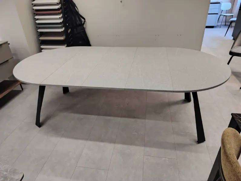 Tavolo rotondo in laminato Convivio di Easyline in Offerta Outlet