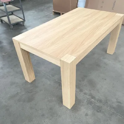 Tavolo Country rovere Artigianale in legno Allungabile scontato 53%