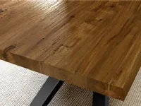 Tavolo Crossing Fgf mobili in legno Allungabile