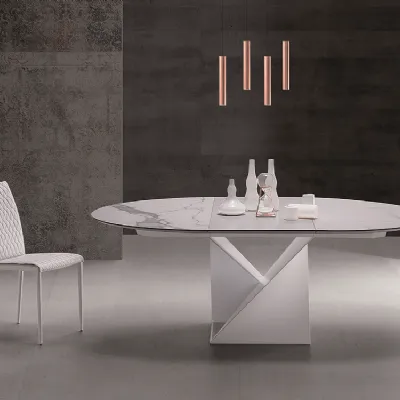 Tavolo Cube-a marmo Natisa a prezzo ribassato