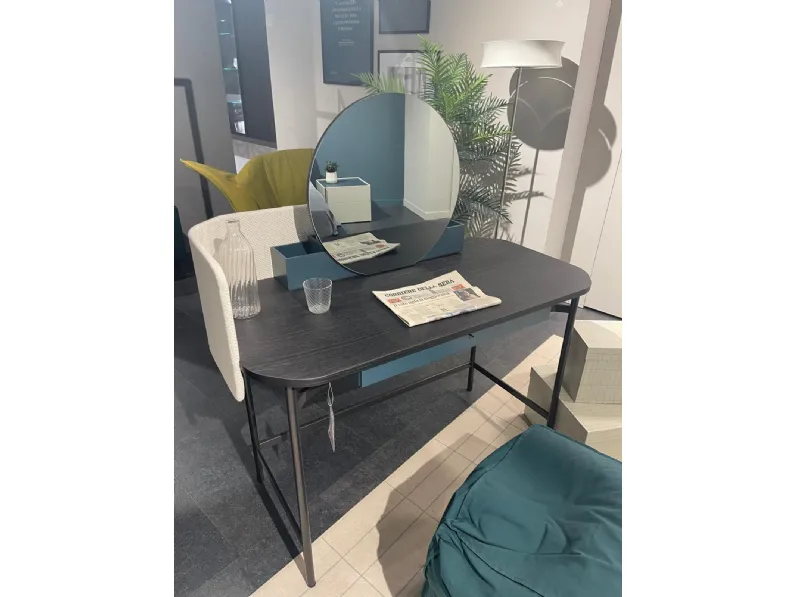 Tavolo in legno sagomato Cv 512 scrittoio ninfea  Novamobili a prezzo scontato