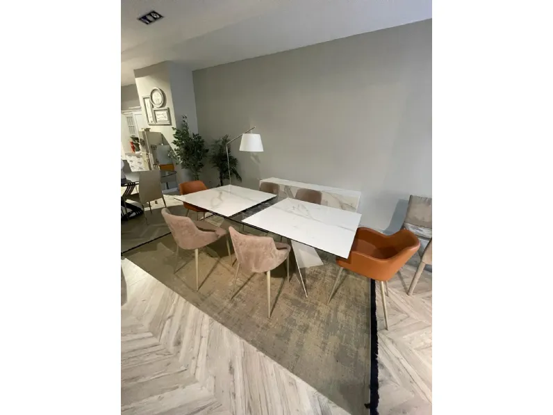 Tavolo Cv 637 tavolo galax r naos Naos in ceramica Allungabile scontato 33%