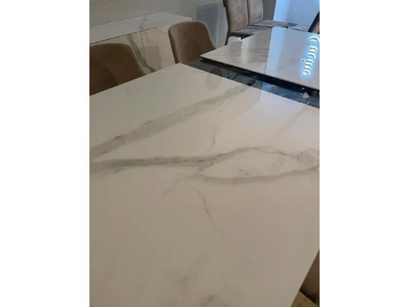 Tavolo Cv 637 tavolo galax r Naos in ceramica Allungabile scontato 33%