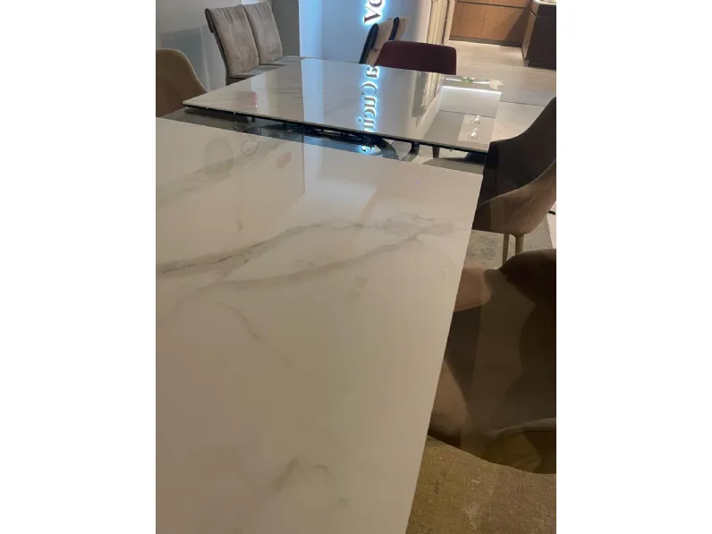 Tavolo Cv 637 tavolo galax r Naos in ceramica Allungabile scontato 33%