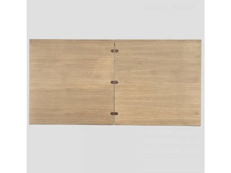 Tavolo Db004836 Dialma brown in legno Quadrato allungabile