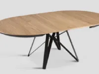 Tavolo Db6227 Dialma brown in OFFERTA OUTLET
