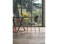 Tavolo Delta Bontempi in vetro Fisso