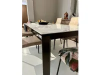 Tavolo Delta Calligaris in ceramica Rettangolare allungabile 