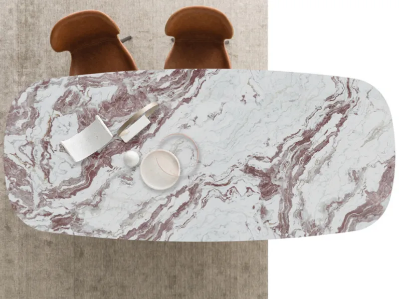Tavolo Devina nais Cosmopolitan glass SCONTATO a PREZZI OUTLET 