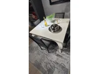Tavolo Dialma brown Tavolo quadrato laccato  PREZZI OUTLET -50%