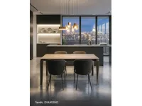 Tavolo Diamond Zamagna in OFFERTA OUTLET -30%