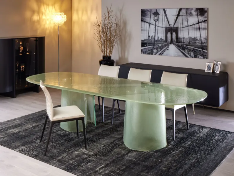 Tavolo Jade outlet Diotti.com in OFFERTA OUTLET -37%