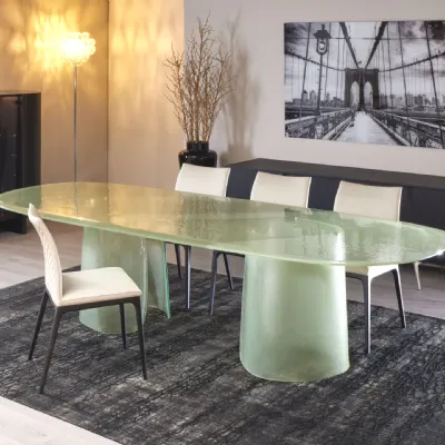 Tavolo Diotti.com Jade outlet PREZZI OUTLET -37%