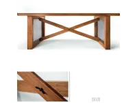 Tavolo rettangolare in legno Fabric * di Domus arte in Offerta Outlet