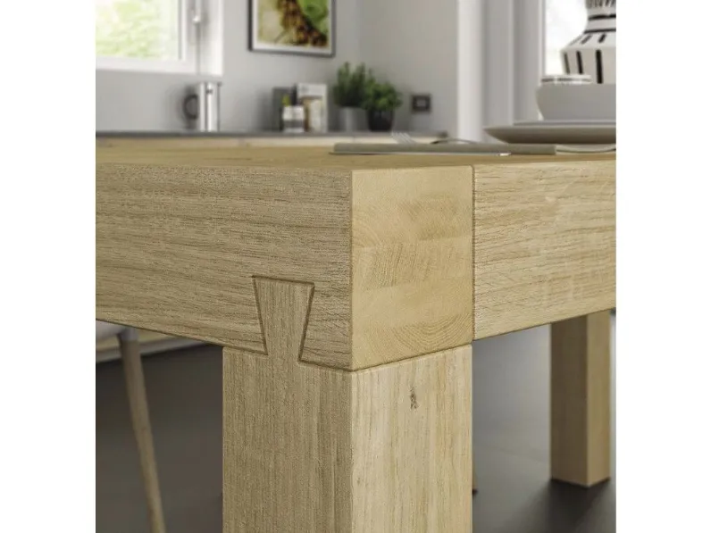 Tavolo in legno rettangolare Terra * Domus arte a prezzo scontato