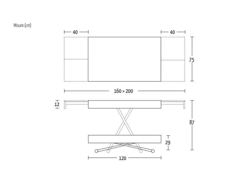 Tavolo Altacom Double PREZZI OUTLET -0%