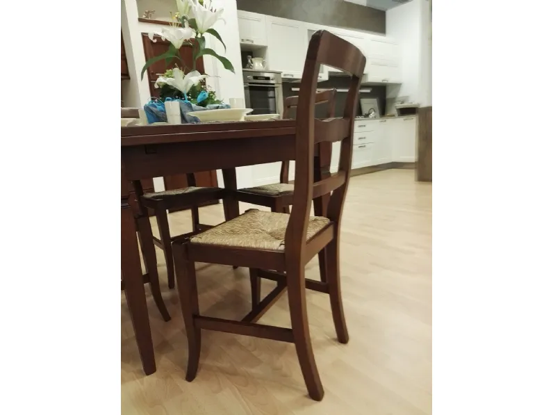 Tavolo e 4 sedie Arcadia Artigianale a prezzo ribassato 25%