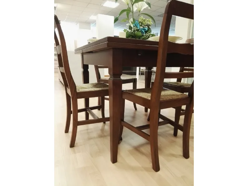 Tavolo Arcadia Artigianale in legno Allungabile scontato 50%