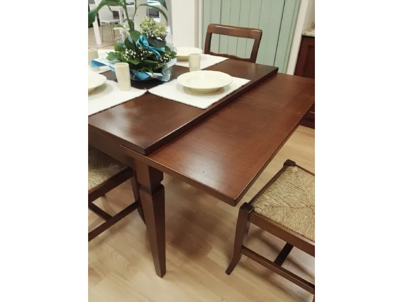 Tavolo Arcadia Artigianale in legno Allungabile scontato 50%