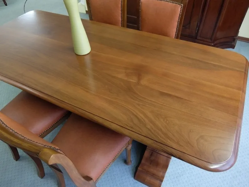Tavolo E 4 sedie gobbi Artigianale in legno Fisso
