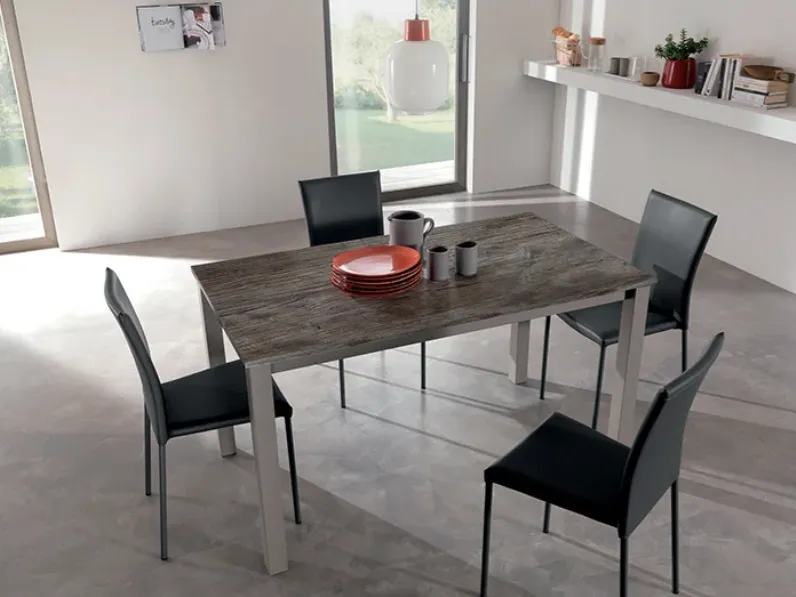 Tavolo rettangolare Mix Easyline scontato del 55%