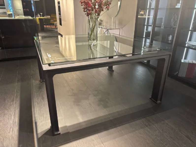 Tavolo in vetro quadrato Eko Collezione esclusiva in offerta outlet