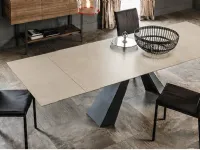 Tavolo in ceramica rettangolare Eliot keramik drive  Cattelan italia a prezzo ribassato