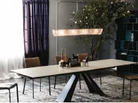 Tavolo in ceramica rettangolare Eliot keramik drive  Cattelan italia a prezzo ribassato