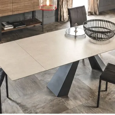 Tavolo Eliot keramik drive  Cattelan italia a prezzo ribassato