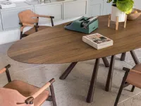 Tavolo ellittico Forest Midj scontato del 30%