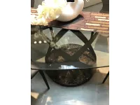 Tavolo ellittico in vetro Capri Tonin casa in Offerta Outlet