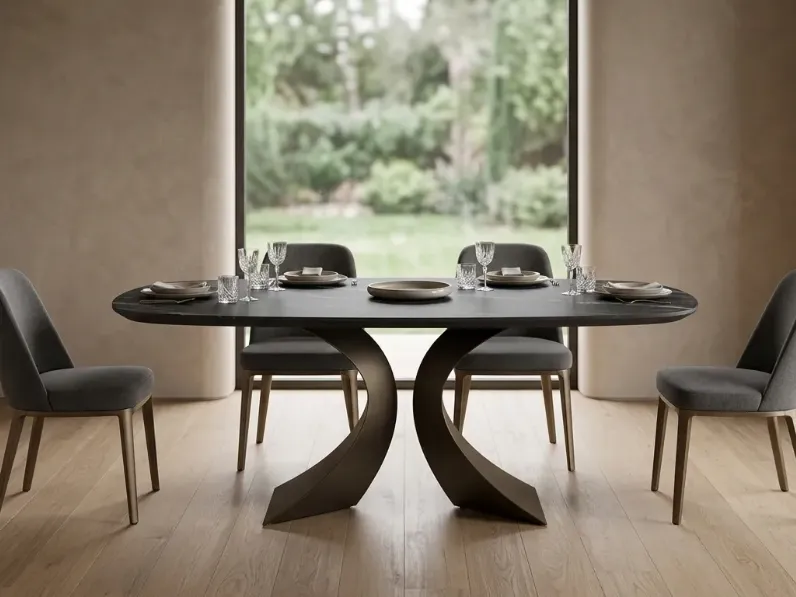 Tavolo Tavolo adriano Mobilificio bellutti in ceramica Allungabile scontato 56%