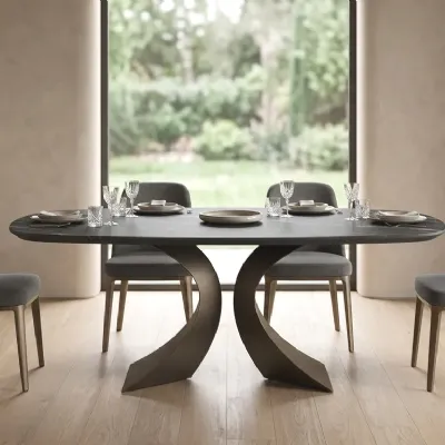 Tavolo ellittico Tavolo adriano Mobilificio bellutti scontato del 49%