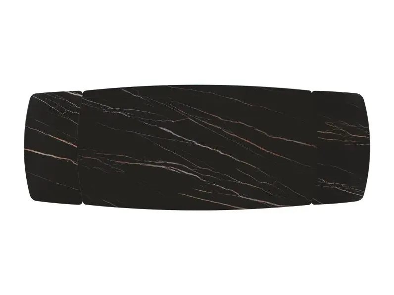 Tavolo in ceramica ellittico Tavolo modello golden Mobilificio bellutti a prezzo ribassato